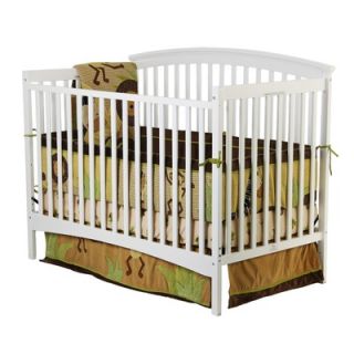 Dream On Me Eden Four in One Convertible Crib in White
