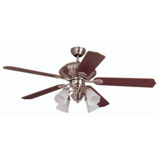 Yosemite Home Decor 52 Melissa 5 Blade Ceiling Fan with Remote
