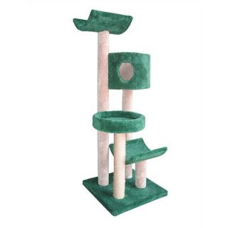 Molly and Friends 66 Condo, Bed and Cradles Cat Tree