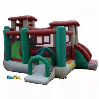 Kidwise Clubhouse Climber Bounce House   KW CLUB 04R