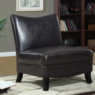 Monarch Specialties Inc. Leather Accent Chair