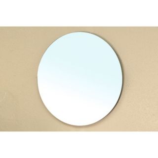 Chandler Round Beveled Bathroom Mirror   203116 MIRROR