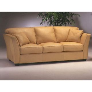 Omnia Furniture Manhattan Leather Living Room Set   MAN 3SLRS