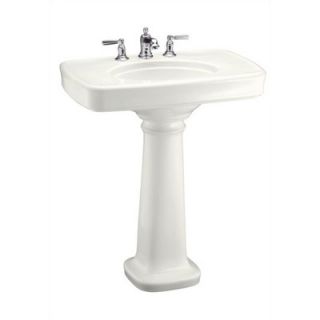 Kohler Bancroft 30 Pedestal Bathroom Sink (8 centers)   K 2347 8
