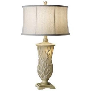 Pacific Coast Lighting Coral Garden Sunrise Table Lamp in Antique