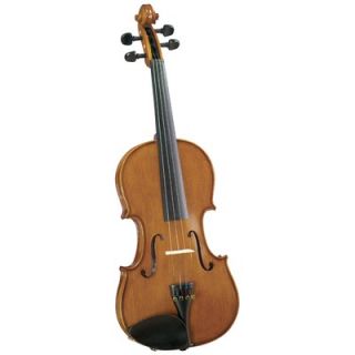 Saga Cremona Novice 1/4 Size Violin Outfit in Opaque Warm Brown   SV