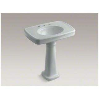 Kohler Bancroft 30 Pedestal Bathroom Sink (8 centers)   K 2347 8