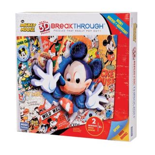 200 Piece 3D Breakthrough Mickey Mouse Puzzle