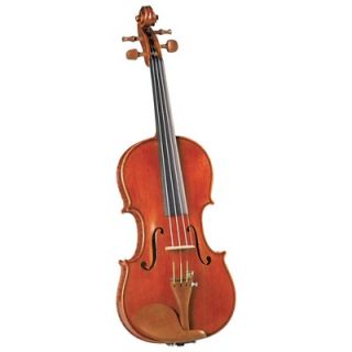 Saga Cremona Novice 1/32 Size Violin Outfit in Opaque Warm Brown