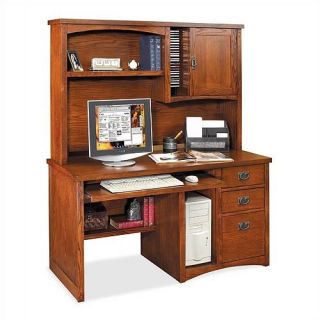 Martin Home Furnishings Waterfall Deluxe Computer Desk