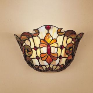 Dale Tiffany Floral Leland Wall Sconce   TW100886