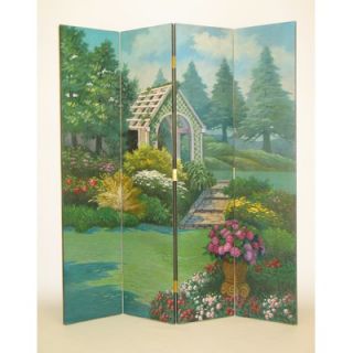 Wayborn Covered Bridge in the Countryside Room Divider