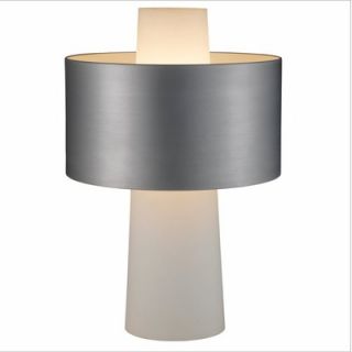 Adesso Symmetry Table Lamp in Satin Steel
