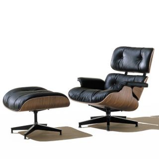 Eames Lounge and Ottoman Classic Edition   QUICK SHIP!