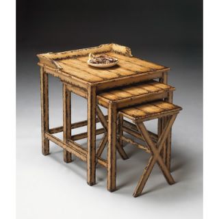 Butler Artists Originals Nesting Tables in Rustic Fawn