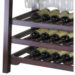 Winsome Chinois Console 25 Bottle Wine Rack