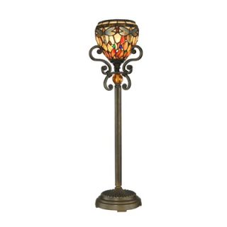 Dale Tiffany Dragonfly One Light Buffet Lamp in Antique Golden Sand
