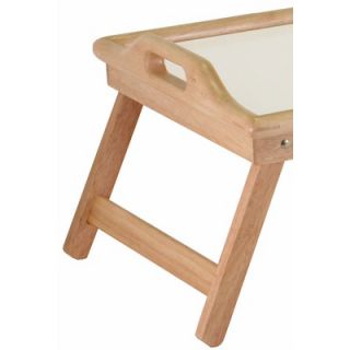 Winsome Breakfast Tray with Handle and Foldable Legs
