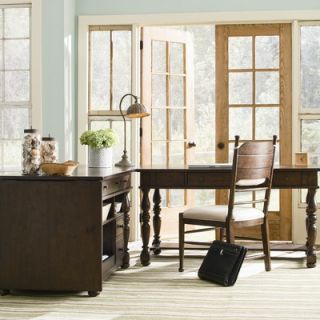 Paula Deen Home Down Home Office Suite in Distressed Molasses Finish