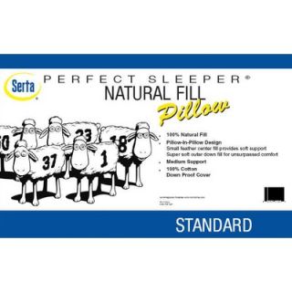 Serta Serta Perfect Sleeper Polyester Bed Pillows   Twin Pack