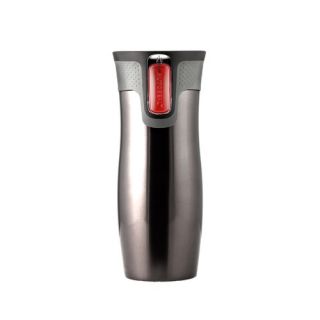 AutoSeal 16 oz Stainless Steel Double Wall Vacuum Insulated Tumbler in