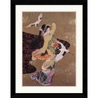 Amanti Art Dance of The Cranes Framed Art Print by Haruyo Morita