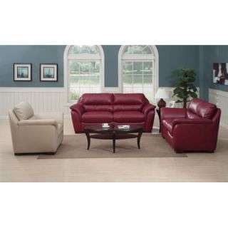 Emerald Home Furnishings Tiffany Bonded Leather Living Room Collection