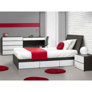 Nexera Allure Platform Bedroom Collection