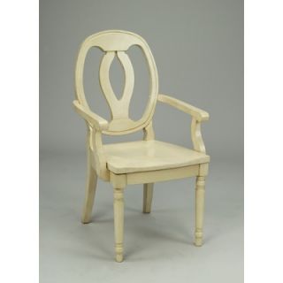 AA Importing Arm Chair in Antique White