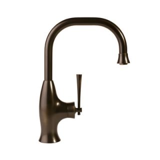 Meridian One Handle Single Hole Kitchen Faucet with Pulldown Spray