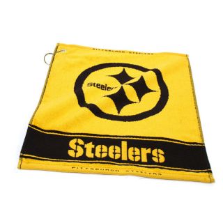 NFL Pittsburgh Steelers Woven Golf Towel 16 x 19