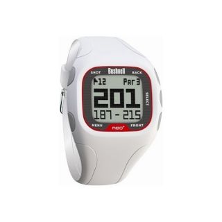 New 2012 Bushnell Neo Plus Golf GPS Watch White