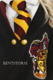 Harry Potter Gryffindor Throw Blanket Robe Snuggie New