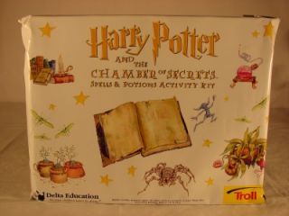 Harry Potter Spells Potions Activity Kit NIP Troll Delta Education