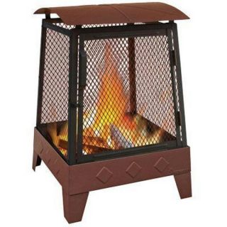 Landmann 25321 Haywood Wood Fireplace Outdoor Portable