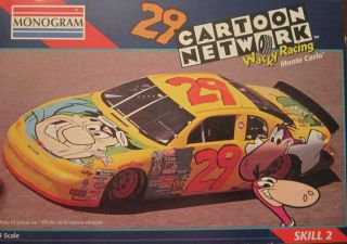 Monogram Steve Grissom Chevy Monte Carlo Cartoon Network #29 NASCAR