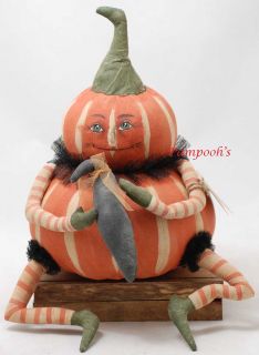 Joe Spencer Gourdy Pumpkin Halloween Figure 11