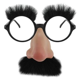Groucho Marx Glasses Black Mustache Eyebrows Disguise