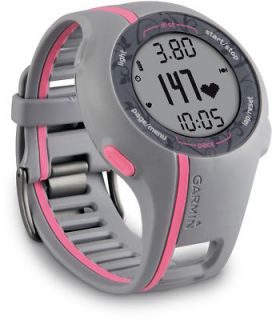 Garmin Forerunner 110 Pink GPS Sports Watch Women 010 00863 10 Bundle