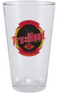 True Blood HBO O Positive Vampire Logo Beer Pint Glass