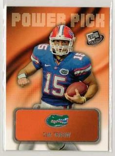 2010 Press Pass Tim Tebow Power Pick Rookie #101 Florida Jets Broncos