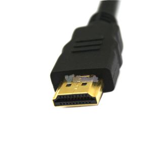 features 1 hdmi male to 2 female audio video splitter cable 2 design