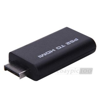 HDV G3000 PS2 to HDMI Video Audio Converter Adapter 1080p