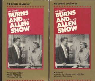 Columbia Housei VHS Videos 2 The George Burns Gracie Allen Show