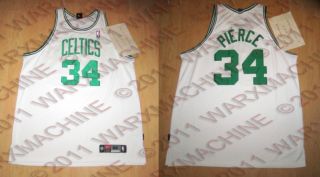 Paul Pierce Boston Celtics Nike Authentic 52 2XL Jersey RARE Vintage