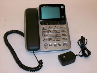  DECT 6.0 CORDED PHONE LARGE BUTTONS AND LARGE DISPLAY WITH POWER CORD
