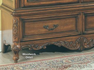 Parker House Grand Manor Granada Collectors Curio Cabinet Wood