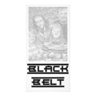 Martial Arts Black Belt Photo Card 