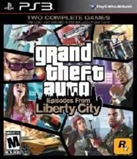 PlayStation 3 PS3 Game Grand Theft Auto Episodes from Liberty City