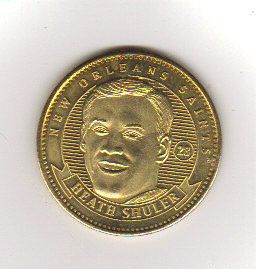 Heath Shuler 1998 Pinnacle Mint Coin Limited Edition